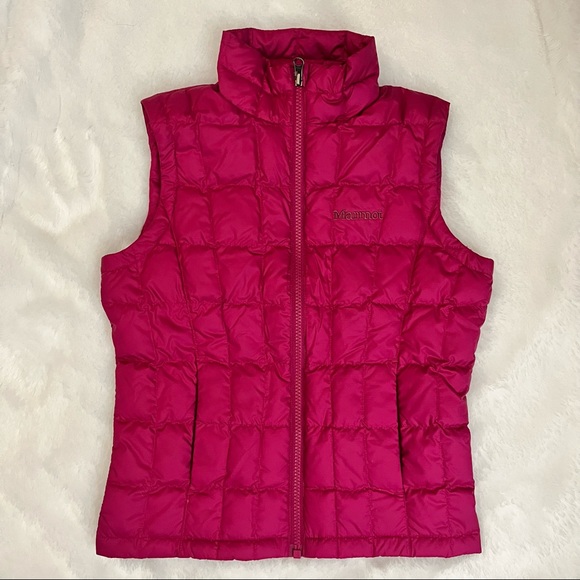 Marmot 600 Fp Sol Youth Down Vest - Girls Boys Child - Picture 5 of 12